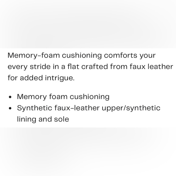 Taryn Rose Women's Faux Leather Flats Shoes NIB Beige Nude FITS LIKE A 6-7 size - Picture 3 of 13